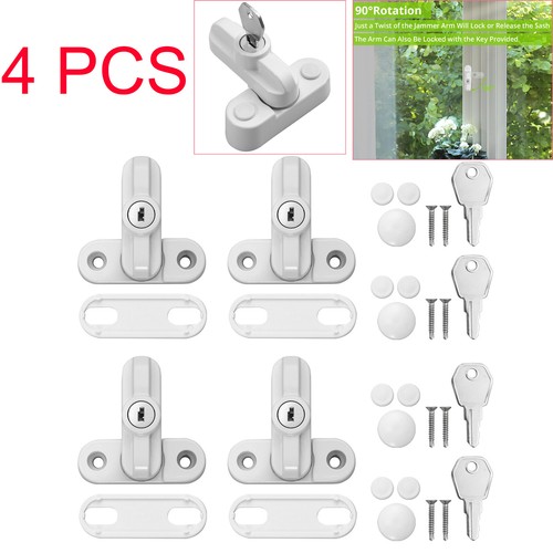 4pcs window safety locks - window,