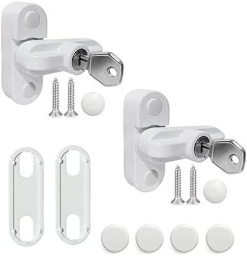 Window sash jammer locks - locks, set