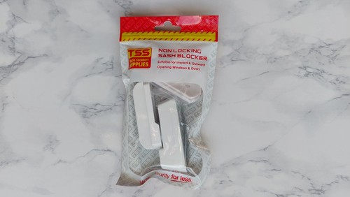 Non locking sash jammer white - sash,
